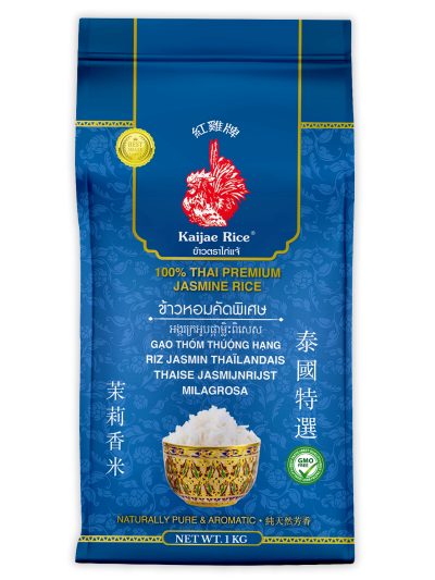 Kaijae Rice Thai Premium Jasmine Rice, 1kg