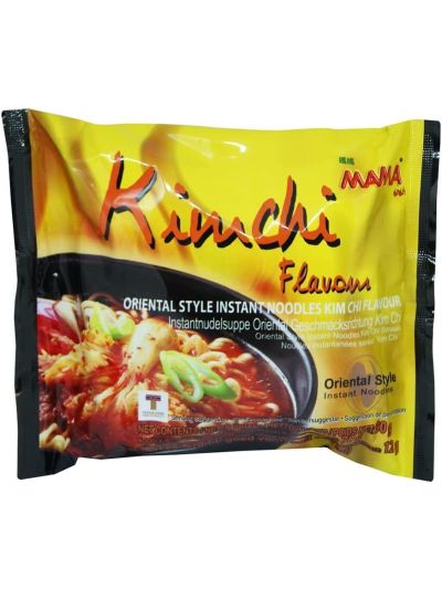 Mama Kimchi Flavour Instant Noodles, 90g (Pack of 20)