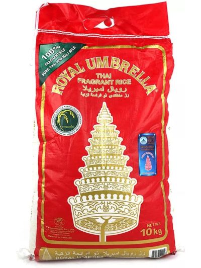 Royal Umbrella Thai Jasmine Rice, 10kg