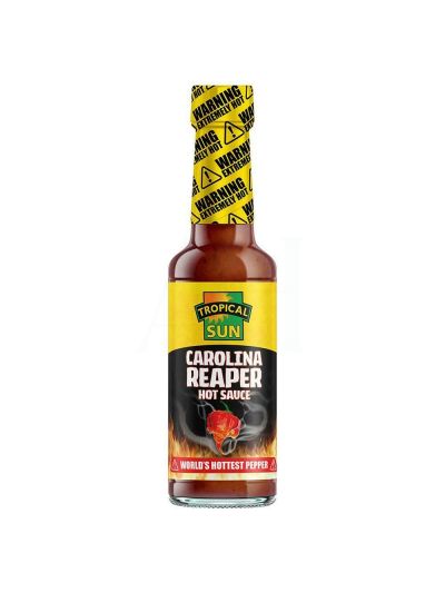 Tropical Sun Carolina Reaper Hot Sauce, 148ml