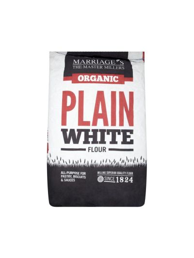 Marriages Organic Plain White, 16kg
