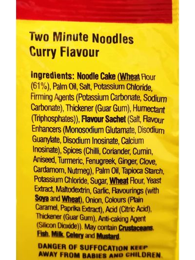 Maggi Malaysian Noodles Curry 79g (Pack of 30)