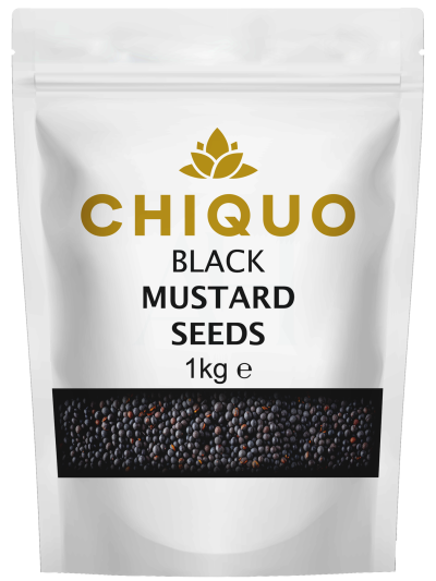 Chiquo Black Mustard Seeds, 1kg