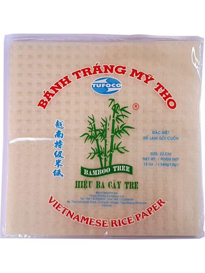 Bamboo Tree Rice Paper (22 CM - Square) - 340g