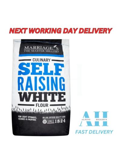 Marriages Culinary Self Raising White Flour, 16kg